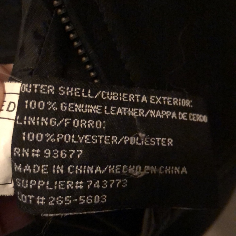 Worthington Leather Jacket - Picture 3 of 3